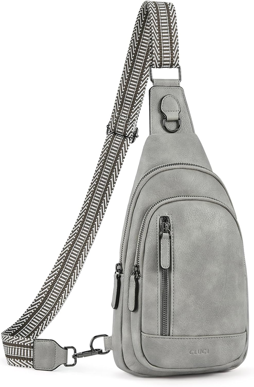 Crossbody Bags for Women Men,Leather Sling Bag Cross Body Backpack for Woman Gifts for Women Birthday Unique