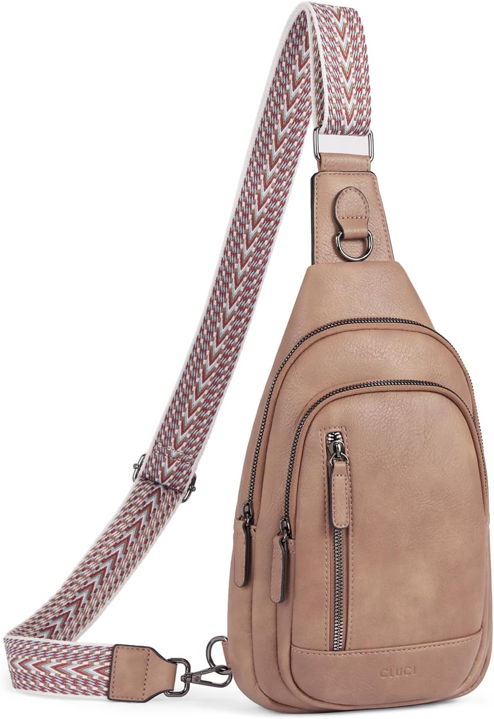 Crossbody Bags for Women Men,Leather Sling Bag Cross Body Backpack for Woman Gifts for Women Birthday Unique