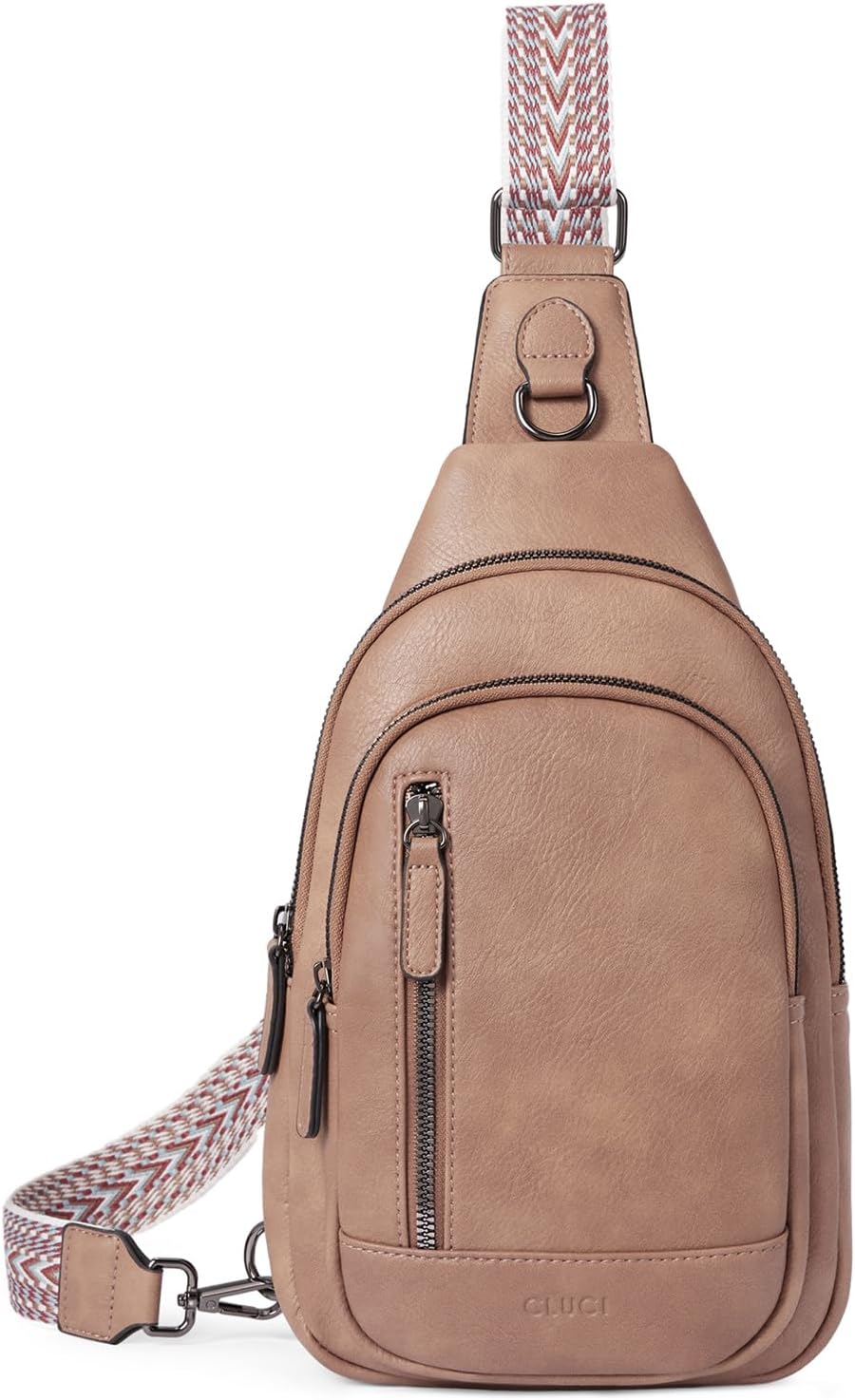Crossbody Bags for Women Men,Leather Sling Bag Cross Body Backpack for Woman Gifts for Women Birthday Unique