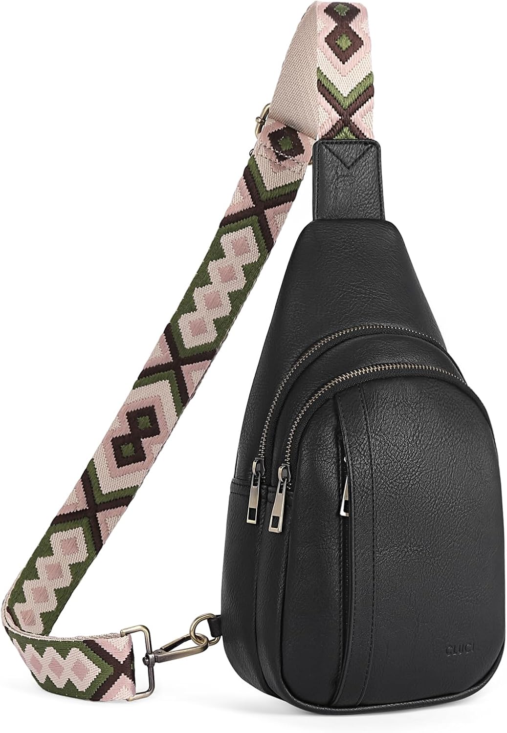 Crossbody Bags for Women Men,Leather Sling Bag Cross Body Backpack for Woman Gifts for Women Birthday Unique