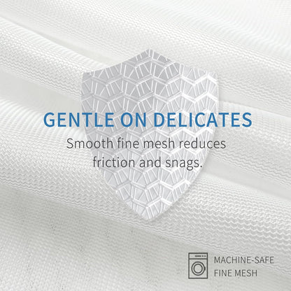 4Pcs Durable Fine Mesh Laundry Bags for Delicates 16 x 20 Inches | (4 Large)