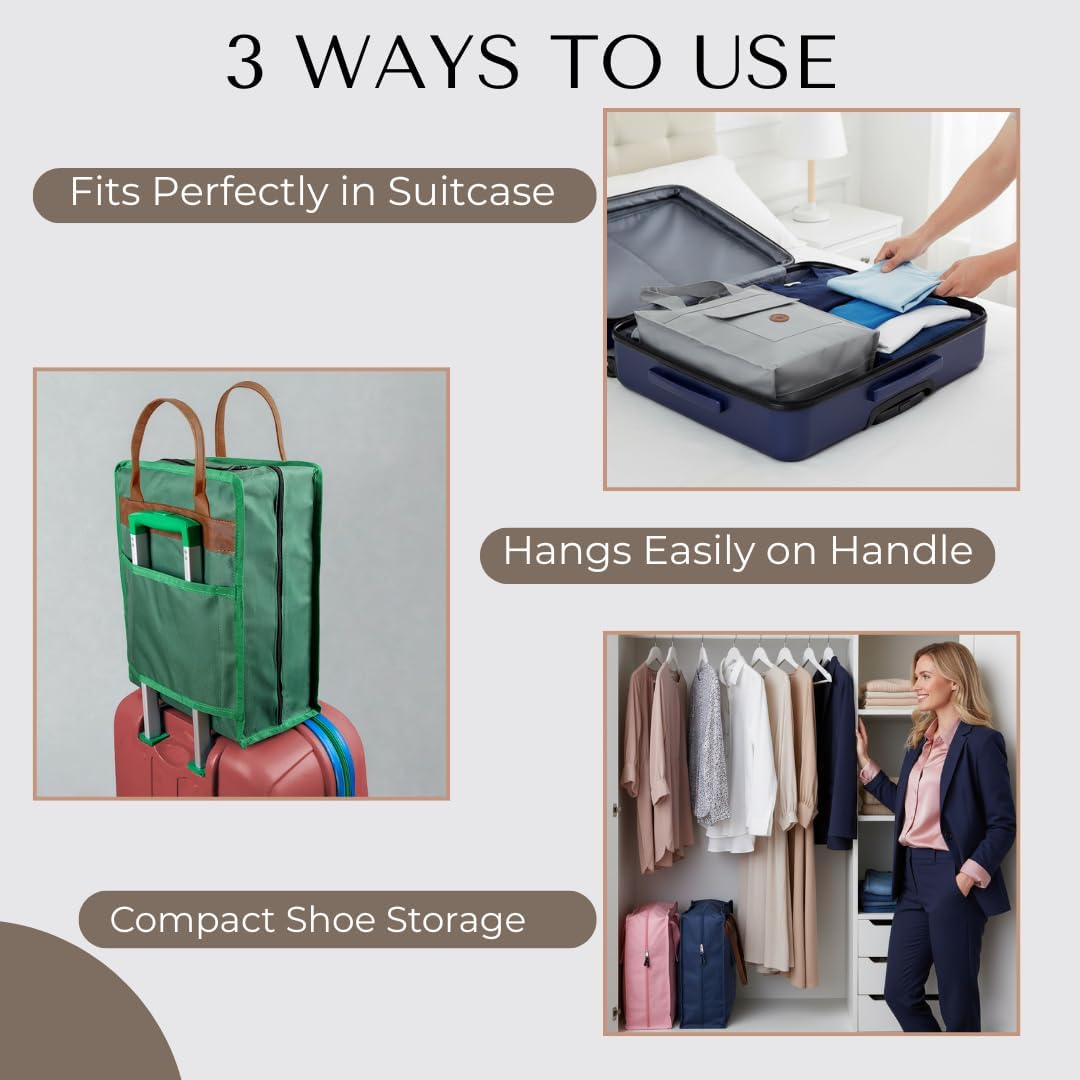 Shoe Bag for Travel, Portable Storage Organizer for Women and Men