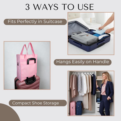 Shoe Bag for Travel, Portable Storage Organizer for Women and Men