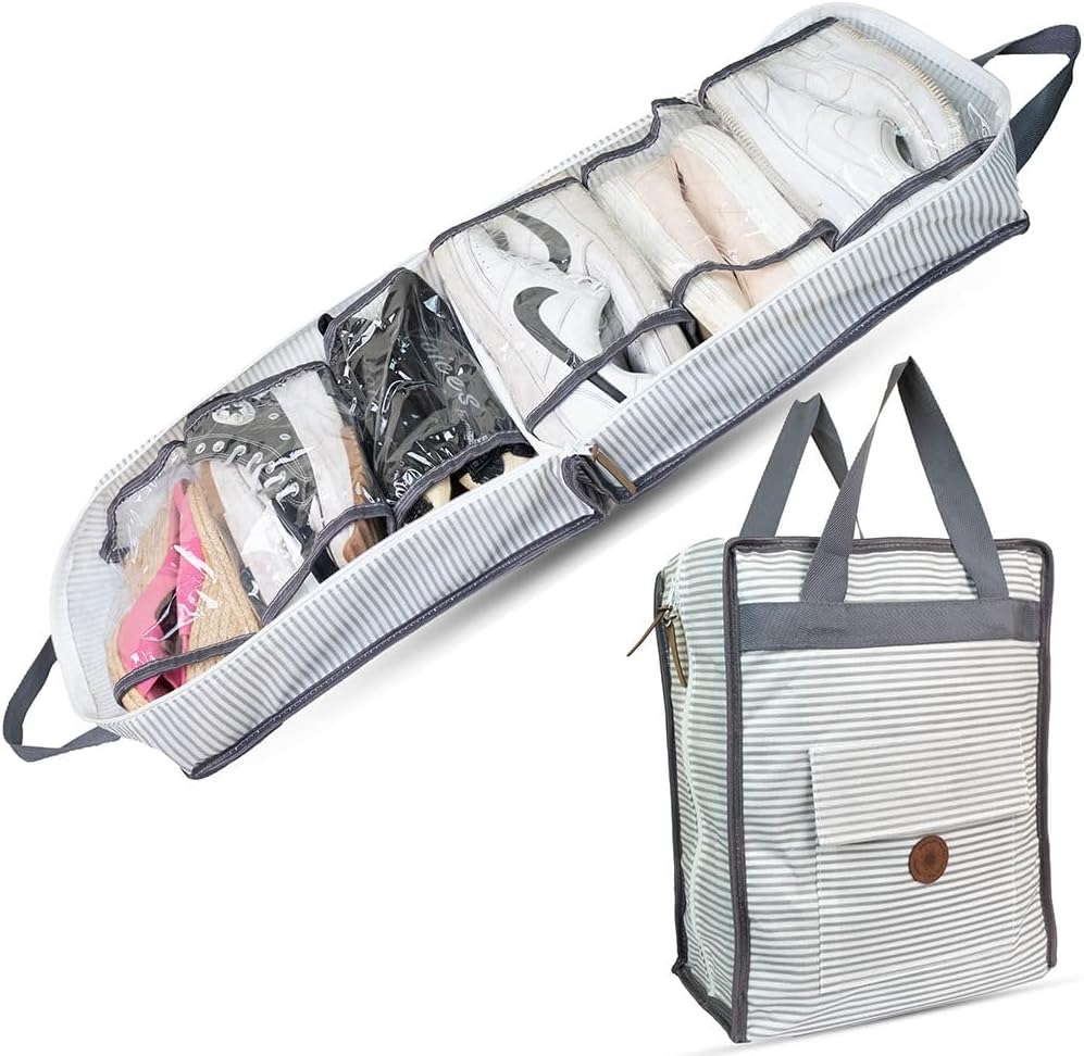 Shoe Bag for Travel, Portable Storage Organizer for Women and Men