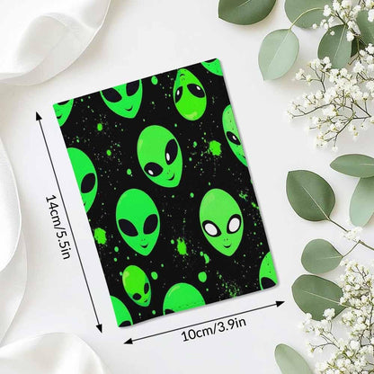 Foxes Passport Holder for Travel Cute Cartoon Animal PU Leather Passport Cover Wallet Cute Passport Card Holder for Women and Men