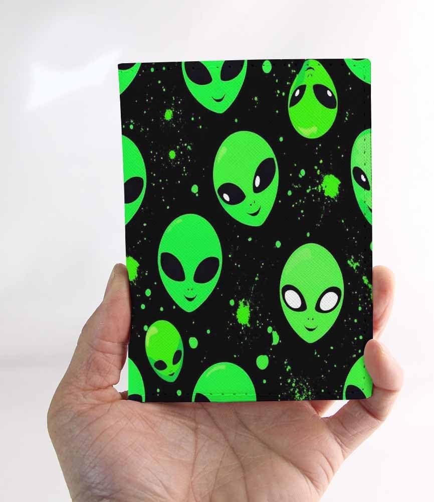 Foxes Passport Holder for Travel Cute Cartoon Animal PU Leather Passport Cover Wallet Cute Passport Card Holder for Women and Men