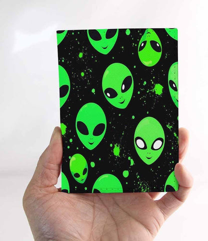 Foxes Passport Holder for Travel Cute Cartoon Animal PU Leather Passport Cover Wallet Cute Passport Card Holder for Women and Men
