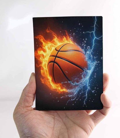 Foxes Passport Holder for Travel Cute Cartoon Animal PU Leather Passport Cover Wallet Cute Passport Card Holder for Women and Men