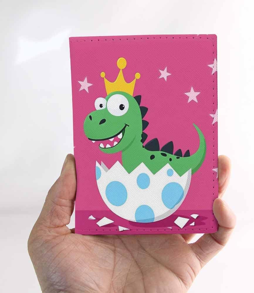 Foxes Passport Holder for Travel Cute Cartoon Animal PU Leather Passport Cover Wallet Cute Passport Card Holder for Women and Men
