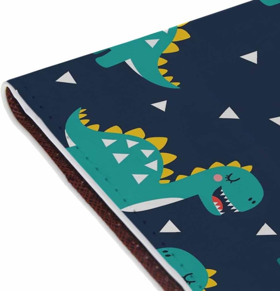 Foxes Passport Holder for Travel Cute Cartoon Animal PU Leather Passport Cover Wallet Cute Passport Card Holder for Women and Men
