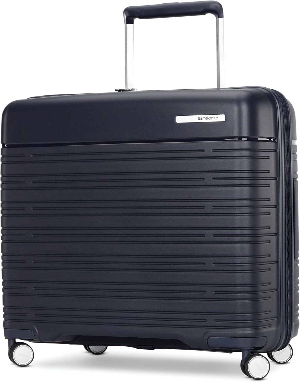 Elevation Plus - Carry-On Hardside Luggage with QuickEntry™ Front Compartment - Scratch Resistant Polypropylene Shell, AirTag Holder, TSA Lock, Airline Approved- Cypress Green