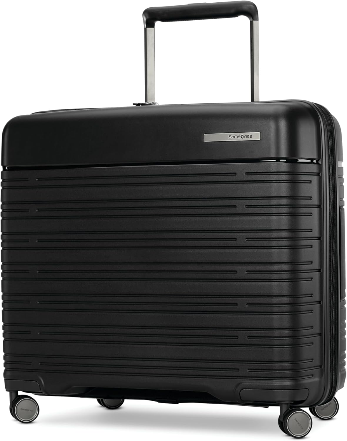 Elevation Plus - Carry-On Hardside Luggage with QuickEntry™ Front Compartment - Scratch Resistant Polypropylene Shell, AirTag Holder, TSA Lock, Airline Approved- Cypress Green