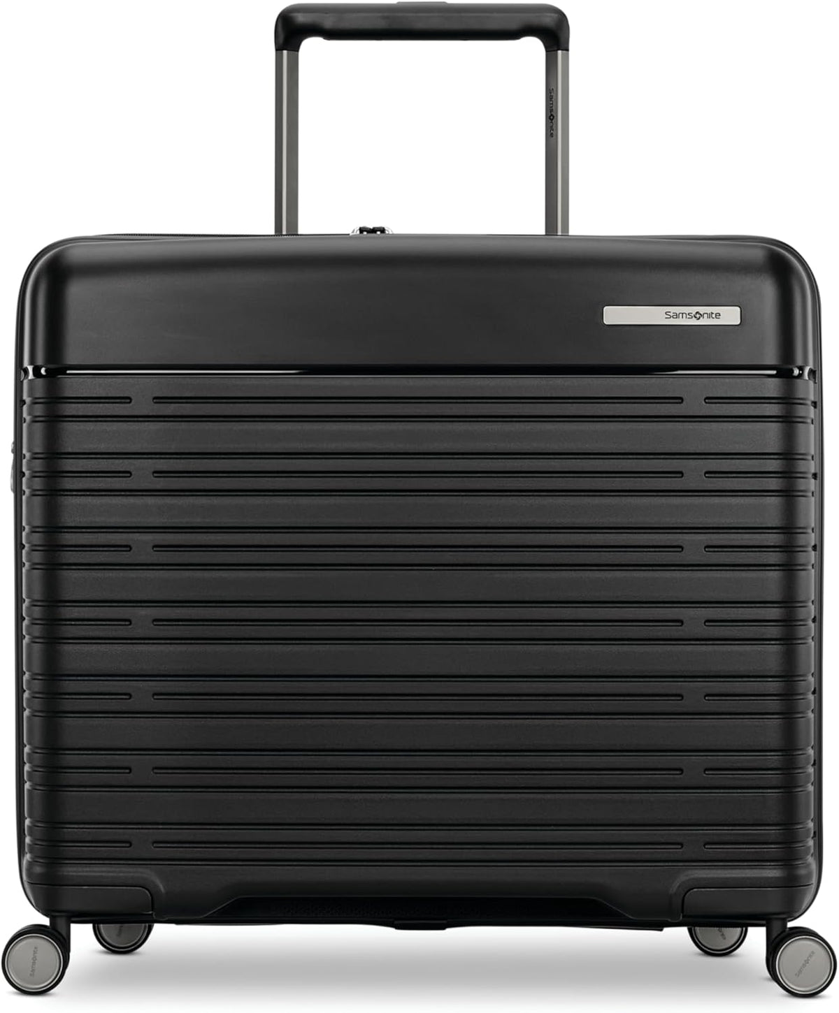 Elevation Plus - Carry-On Hardside Luggage with QuickEntry™ Front Compartment - Scratch Resistant Polypropylene Shell, AirTag Holder, TSA Lock, Airline Approved- Cypress Green