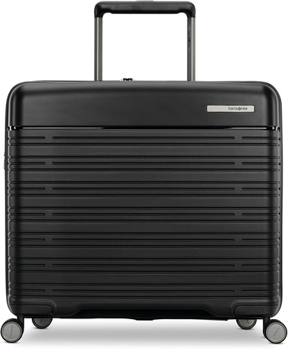 Elevation Plus - Carry-On Hardside Luggage with QuickEntry™ Front Compartment - Scratch Resistant Polypropylene Shell, AirTag Holder, TSA Lock, Airline Approved- Cypress Green