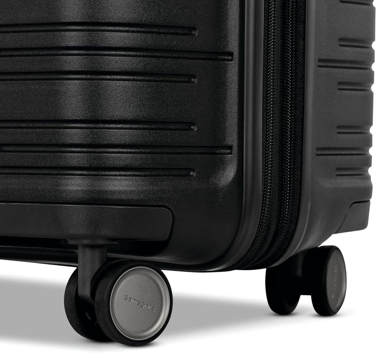 Elevation Plus - Carry-On Hardside Luggage with QuickEntry™ Front Compartment - Scratch Resistant Polypropylene Shell, AirTag Holder, TSA Lock, Airline Approved- Cypress Green