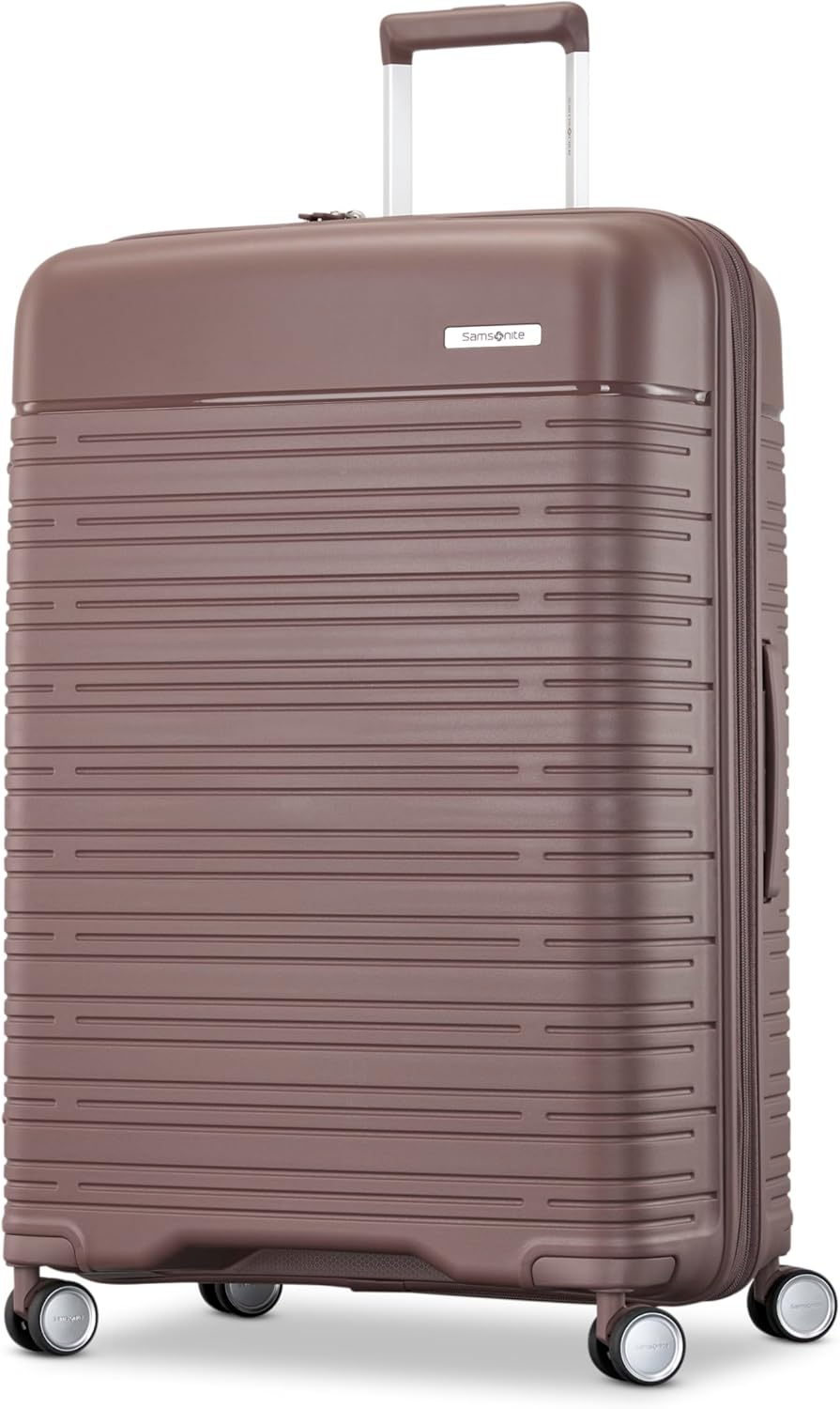 Elevation Plus - Carry-On Hardside Luggage with QuickEntry™ Front Compartment - Scratch Resistant Polypropylene Shell, AirTag Holder, TSA Lock, Airline Approved- Cypress Green