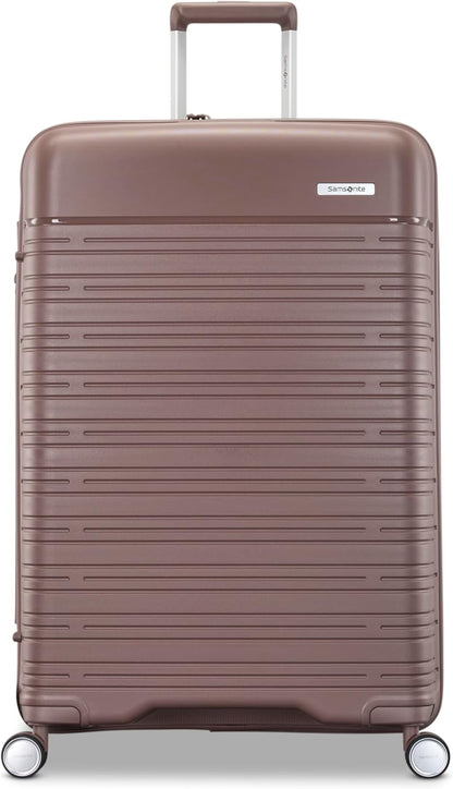 Elevation Plus - Carry-On Hardside Luggage with QuickEntry™ Front Compartment - Scratch Resistant Polypropylene Shell, AirTag Holder, TSA Lock, Airline Approved- Cypress Green