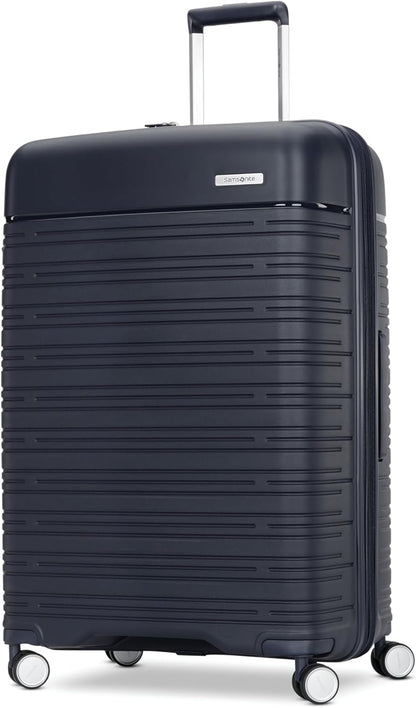 Elevation Plus - Carry-On Hardside Luggage with QuickEntry™ Front Compartment - Scratch Resistant Polypropylene Shell, AirTag Holder, TSA Lock, Airline Approved- Cypress Green