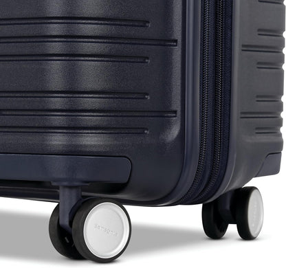 Elevation Plus - Carry-On Hardside Luggage with QuickEntry™ Front Compartment - Scratch Resistant Polypropylene Shell, AirTag Holder, TSA Lock, Airline Approved- Cypress Green