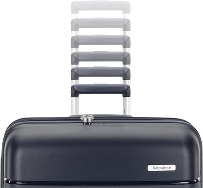 Elevation Plus - Carry-On Hardside Luggage with QuickEntry™ Front Compartment - Scratch Resistant Polypropylene Shell, AirTag Holder, TSA Lock, Airline Approved- Cypress Green
