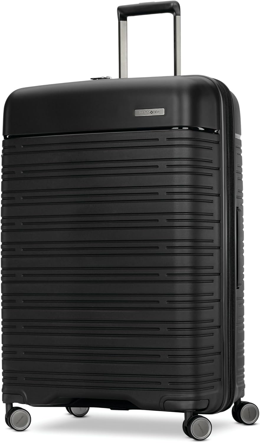 Elevation Plus - Carry-On Hardside Luggage with QuickEntry™ Front Compartment - Scratch Resistant Polypropylene Shell, AirTag Holder, TSA Lock, Airline Approved- Cypress Green
