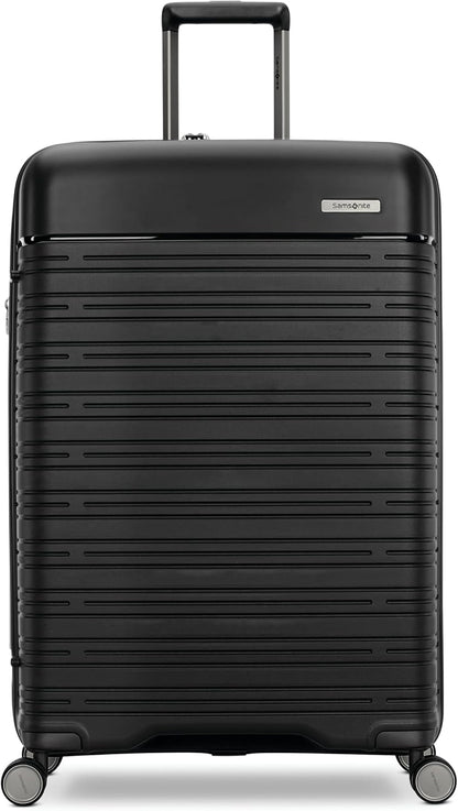 Elevation Plus - Carry-On Hardside Luggage with QuickEntry™ Front Compartment - Scratch Resistant Polypropylene Shell, AirTag Holder, TSA Lock, Airline Approved- Cypress Green