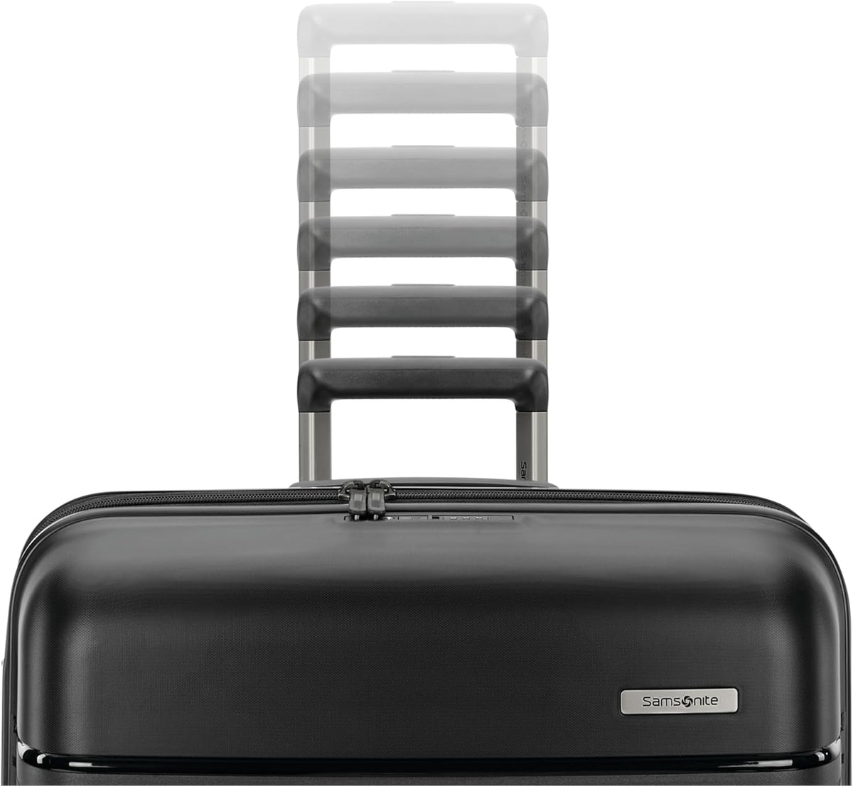 Elevation Plus - Carry-On Hardside Luggage with QuickEntry™ Front Compartment - Scratch Resistant Polypropylene Shell, AirTag Holder, TSA Lock, Airline Approved- Cypress Green