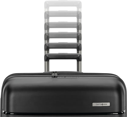 Elevation Plus - Carry-On Hardside Luggage with QuickEntry™ Front Compartment - Scratch Resistant Polypropylene Shell, AirTag Holder, TSA Lock, Airline Approved- Cypress Green