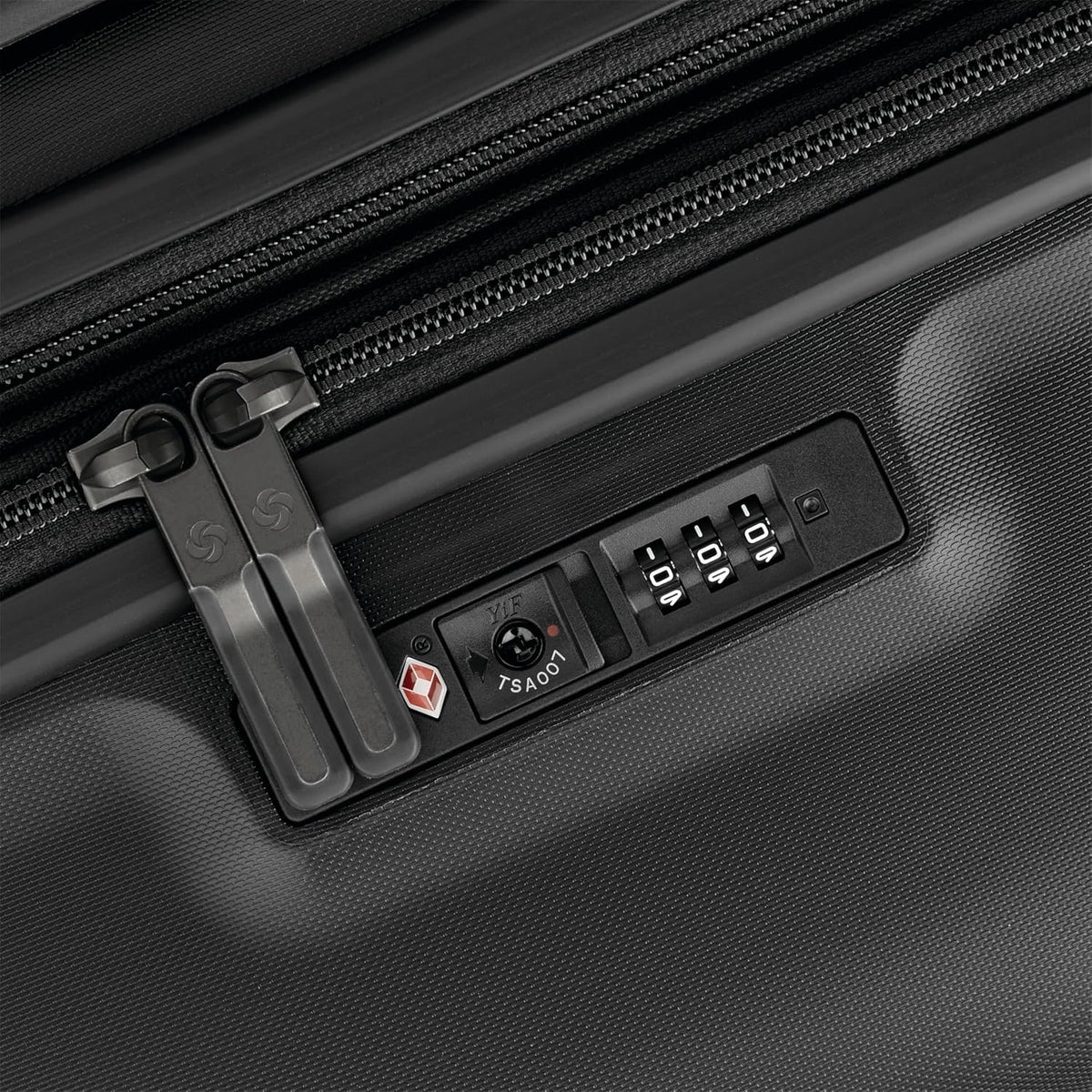 Elevation Plus - Carry-On Hardside Luggage with QuickEntry™ Front Compartment - Scratch Resistant Polypropylene Shell, AirTag Holder, TSA Lock, Airline Approved- Cypress Green