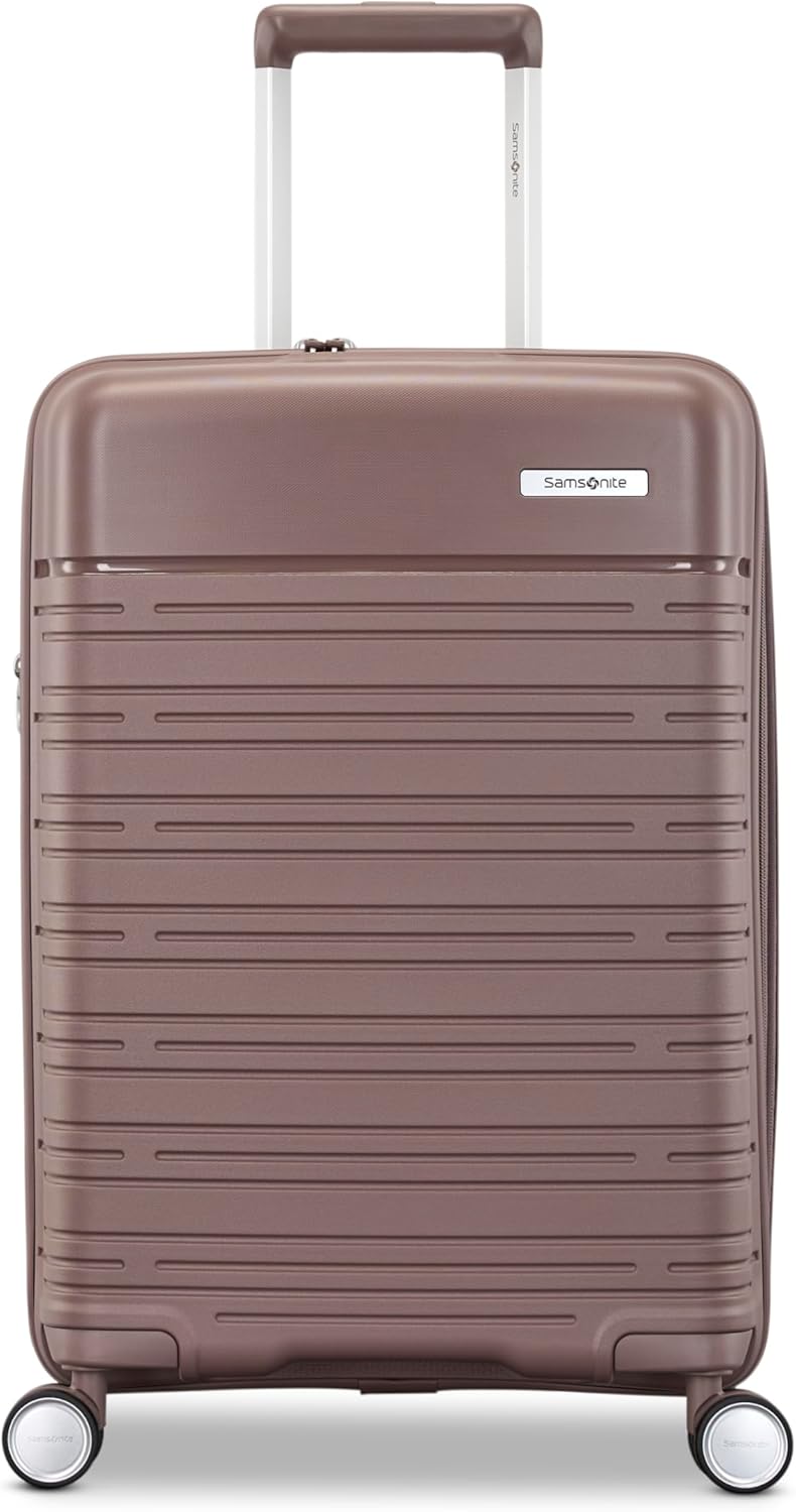Elevation Plus - Carry-On Hardside Luggage with QuickEntry™ Front Compartment - Scratch Resistant Polypropylene Shell, AirTag Holder, TSA Lock, Airline Approved- Cypress Green