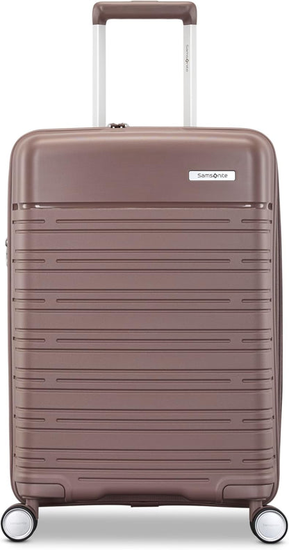 Elevation Plus - Carry-On Hardside Luggage with QuickEntry™ Front Compartment - Scratch Resistant Polypropylene Shell, AirTag Holder, TSA Lock, Airline Approved- Cypress Green