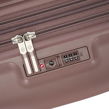Elevation Plus - Carry-On Hardside Luggage with QuickEntry™ Front Compartment - Scratch Resistant Polypropylene Shell, AirTag Holder, TSA Lock, Airline Approved- Cypress Green