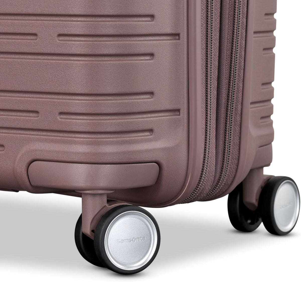 Elevation Plus - Carry-On Hardside Luggage with QuickEntry™ Front Compartment - Scratch Resistant Polypropylene Shell, AirTag Holder, TSA Lock, Airline Approved- Cypress Green