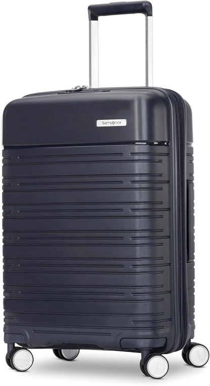 Elevation Plus - Carry-On Hardside Luggage with QuickEntry™ Front Compartment - Scratch Resistant Polypropylene Shell, AirTag Holder, TSA Lock, Airline Approved- Cypress Green