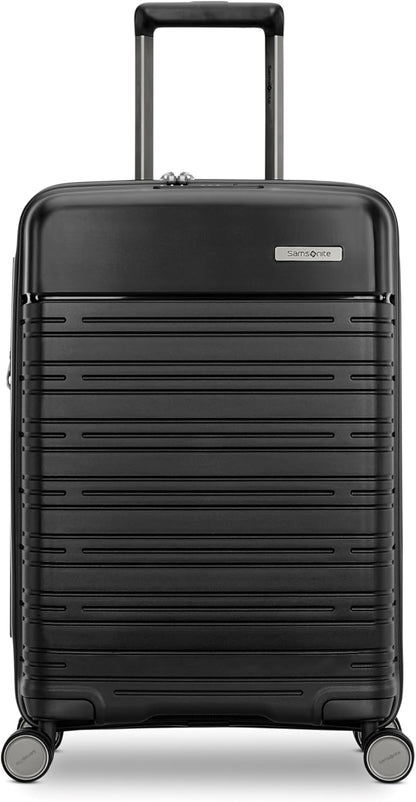 Elevation Plus - Carry-On Hardside Luggage with QuickEntry™ Front Compartment - Scratch Resistant Polypropylene Shell, AirTag Holder, TSA Lock, Airline Approved- Cypress Green