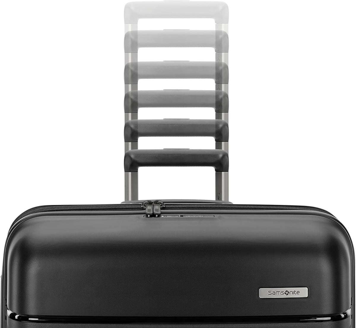 Elevation Plus - Carry-On Hardside Luggage with QuickEntry™ Front Compartment - Scratch Resistant Polypropylene Shell, AirTag Holder, TSA Lock, Airline Approved- Cypress Green