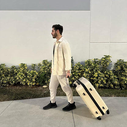 RESILIENCE Luggage with Spinner Wheels | Durable Lightweight Hardshell Spacious Travel Bag with Handle and Trolley | 20-Inch Carry On Small Luggage | Charcoal