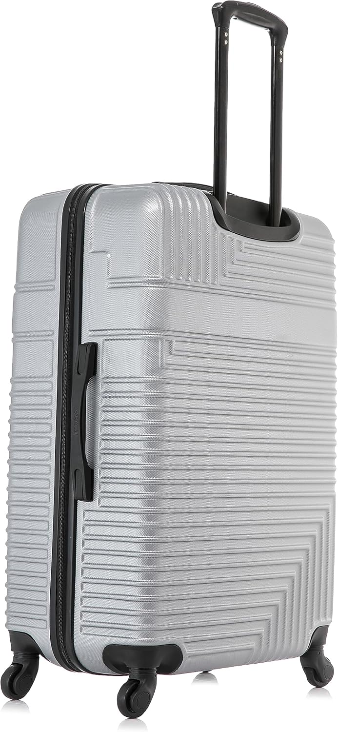 RESILIENCE Luggage with Spinner Wheels | Durable Lightweight Hardshell Spacious Travel Bag with Handle and Trolley | 20-Inch Carry On Small Luggage | Charcoal