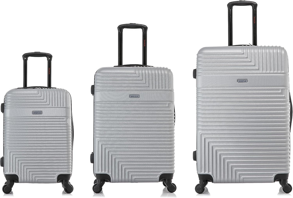 RESILIENCE Luggage with Spinner Wheels | Durable Lightweight Hardshell Spacious Travel Bag with Handle and Trolley | 20-Inch Carry On Small Luggage | Charcoal