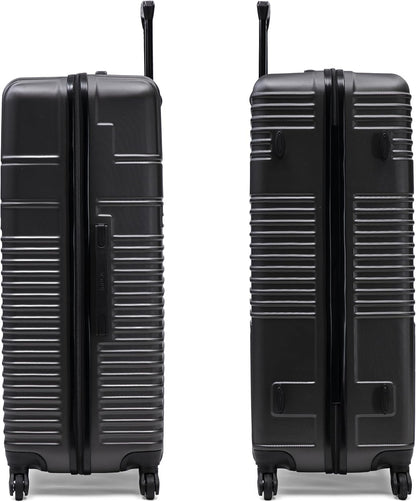 RESILIENCE Luggage with Spinner Wheels | Durable Lightweight Hardshell Spacious Travel Bag with Handle and Trolley | 20-Inch Carry On Small Luggage | Charcoal