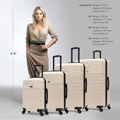 RESILIENCE Luggage with Spinner Wheels | Durable Lightweight Hardshell Spacious Travel Bag with Handle and Trolley | 20-Inch Carry On Small Luggage | Charcoal