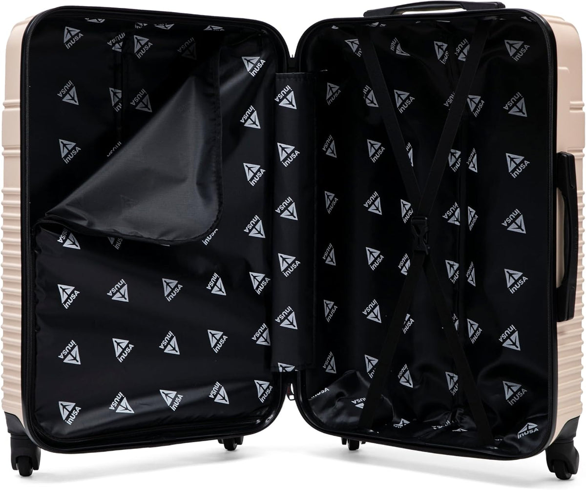 RESILIENCE Luggage with Spinner Wheels | Durable Lightweight Hardshell Spacious Travel Bag with Handle and Trolley | 20-Inch Carry On Small Luggage | Charcoal
