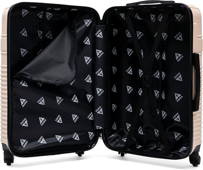 RESILIENCE Luggage with Spinner Wheels | Durable Lightweight Hardshell Spacious Travel Bag with Handle and Trolley | 20-Inch Carry On Small Luggage | Charcoal
