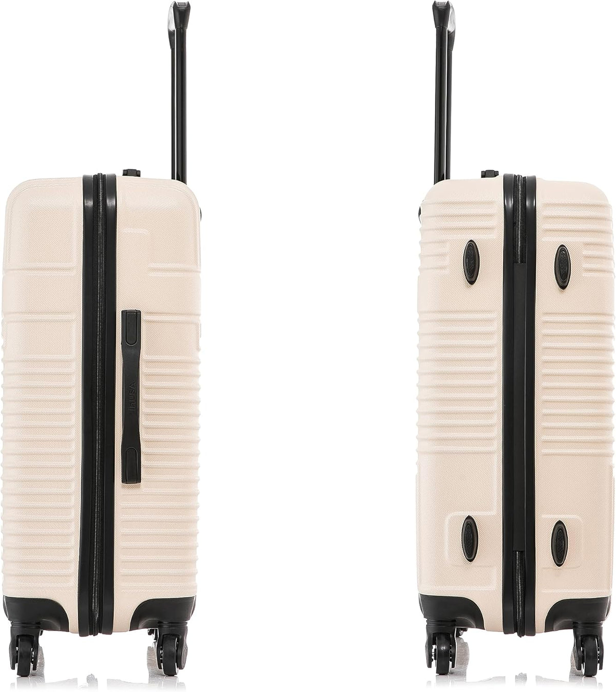 RESILIENCE Luggage with Spinner Wheels | Durable Lightweight Hardshell Spacious Travel Bag with Handle and Trolley | 20-Inch Carry On Small Luggage | Charcoal
