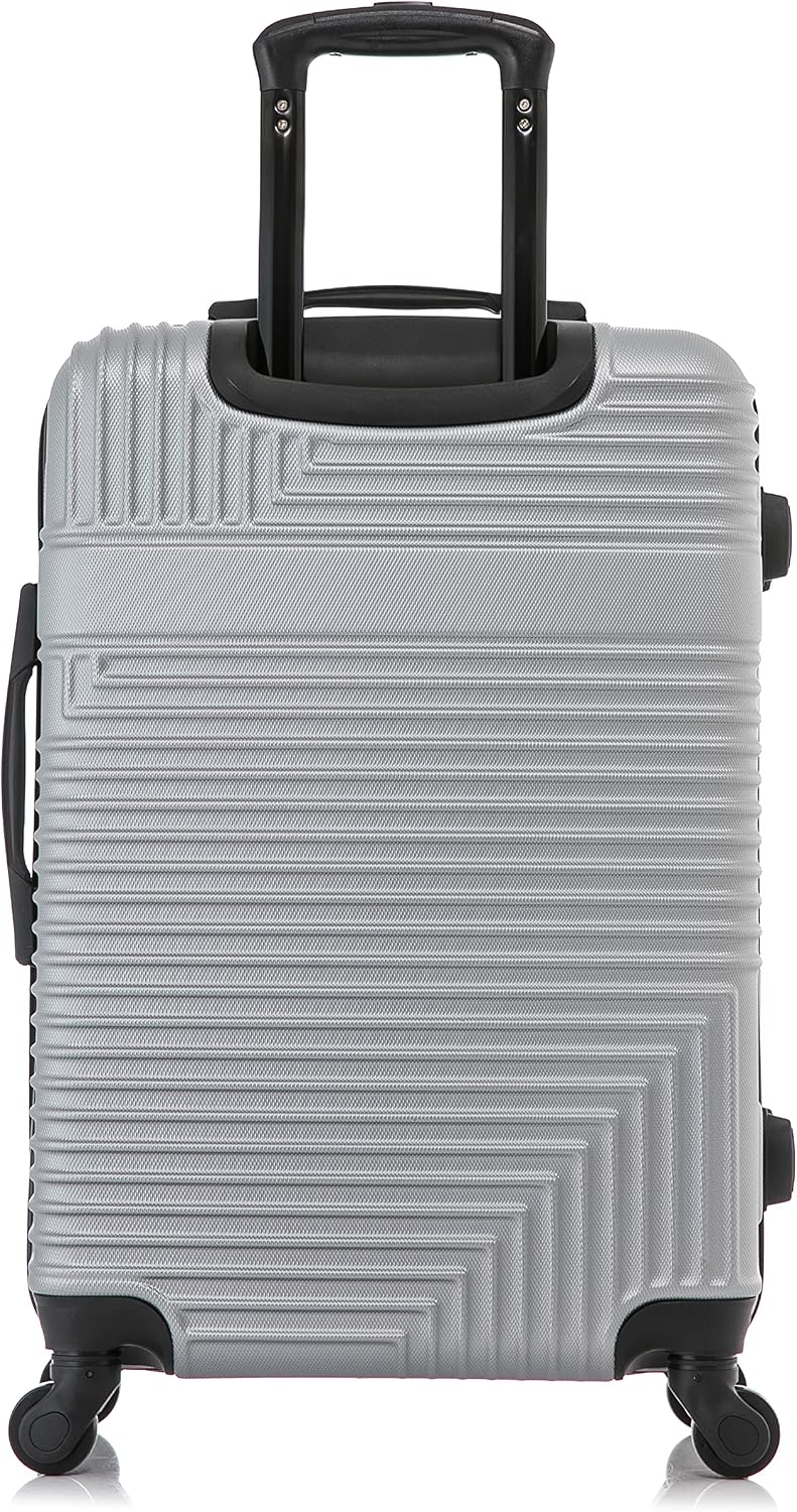 RESILIENCE Luggage with Spinner Wheels | Durable Lightweight Hardshell Spacious Travel Bag with Handle and Trolley | 20-Inch Carry On Small Luggage | Charcoal
