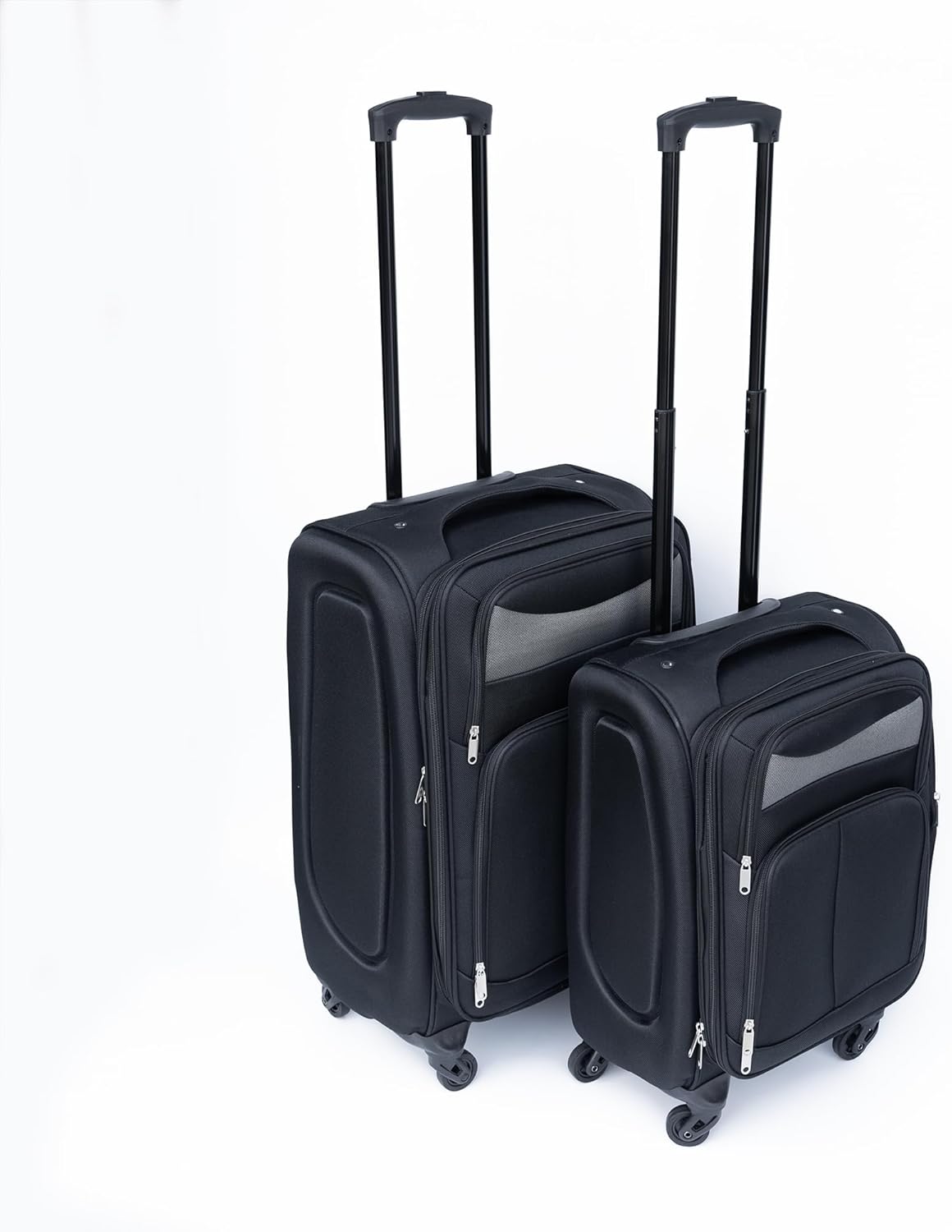 Softside Luggage Set, Travel Suitcase Expandable Lightweight 3 Piece | Luggage Sets with Spinner Wheels 22" 26" 30" Suitcase with TSA Lock (Blue Green)