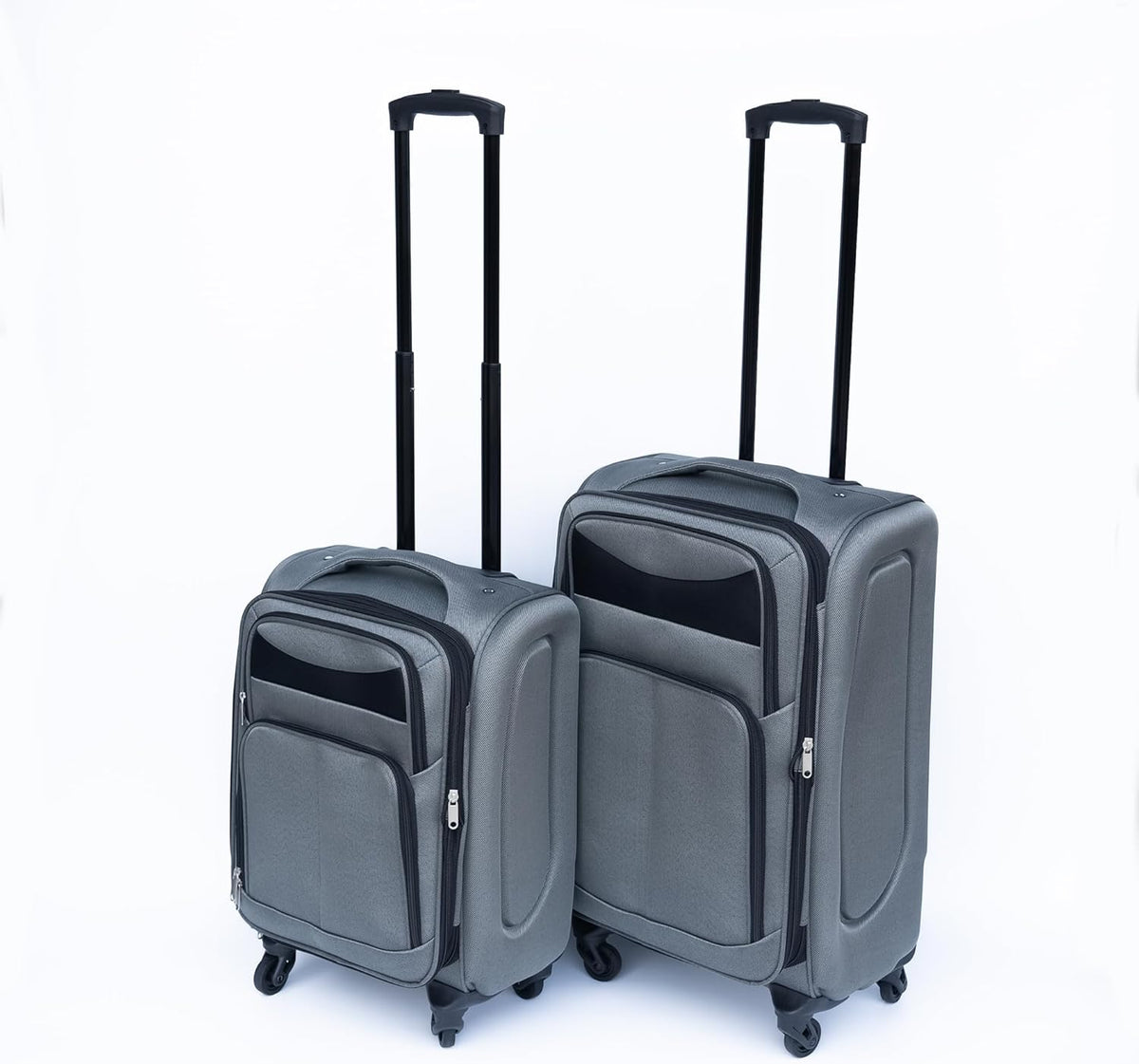 Softside Luggage Set, Travel Suitcase Expandable Lightweight 3 Piece | Luggage Sets with Spinner Wheels 22" 26" 30" Suitcase with TSA Lock (Blue Green)
