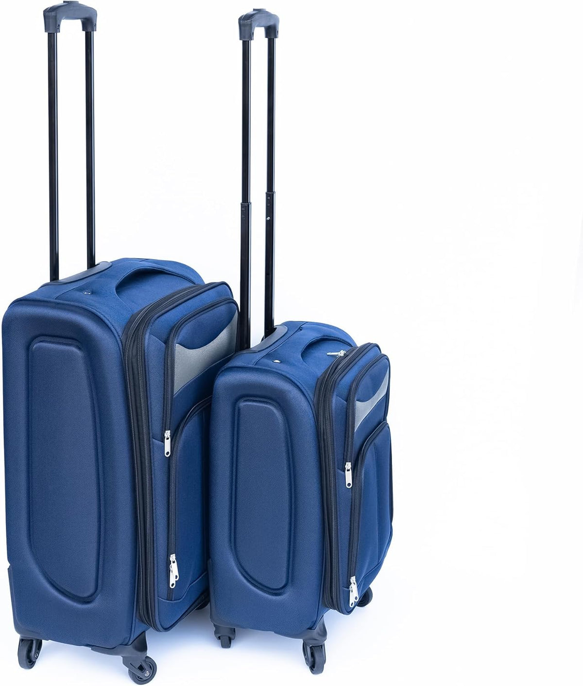 Softside Luggage Set, Travel Suitcase Expandable Lightweight 3 Piece | Luggage Sets with Spinner Wheels 22" 26" 30" Suitcase with TSA Lock (Blue Green)