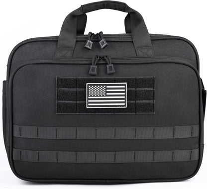 Travel Messenger Laptop Bag 17.3 Inch Carry on Large Tactical Briefcase YKK-Zipper Waterproof Computer Bags for Travel Work Business Overnight