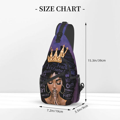 Sling Bag Crossbody Backpack Hiking Travel Daypack Chest Bag Lightweight Shoulder Bag For Women Men Gift